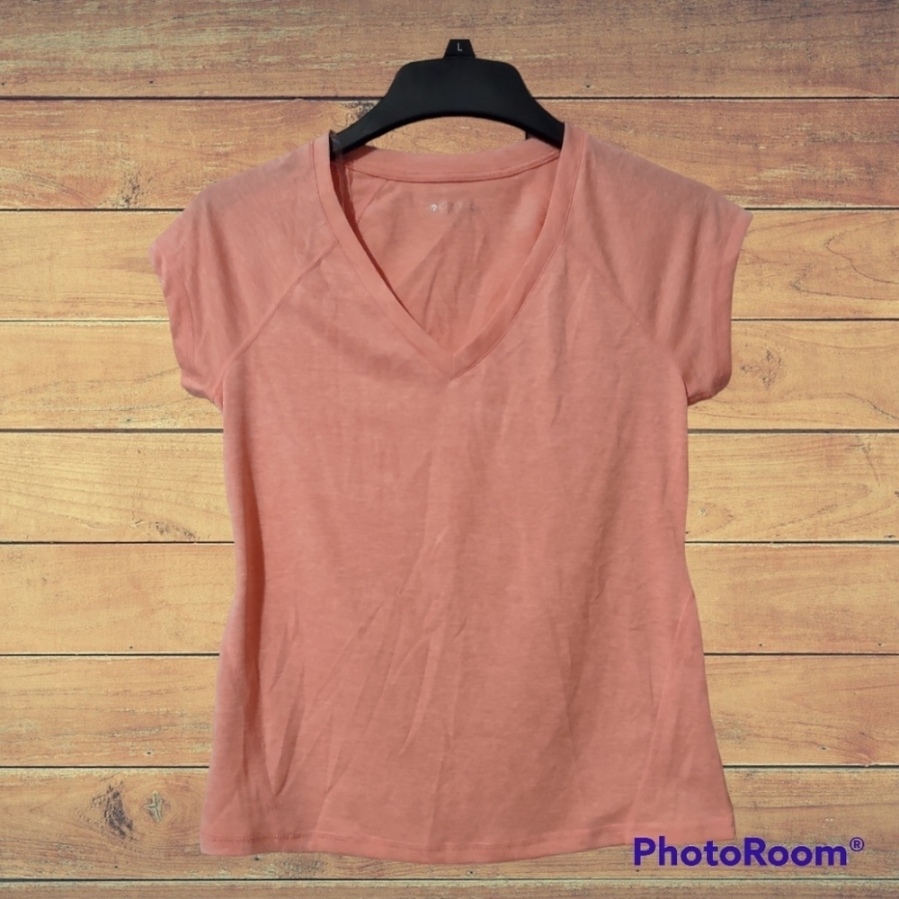 Ideology Rapid Dry Heathered Performance Tshirt Peachberry